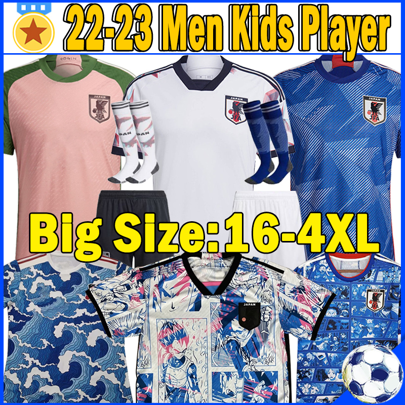 XXXL 4XL 2022 Japan Soccer Jerseys fans player version special cartoon YEARS HONDA NAGATOMO OKAZAKI DOAN TSUBASA KAMADA KUBO ATOM Men Women, 22-23 home player patch
XXXL 4XL 2022 Japan Soccer Jerseys fans player version special cartoon YEARS HONDA NAGATOMO OKAZAKI DOAN TSUBASA KAMADA KUBO ATOM Men Women, 22-23 home player patch
