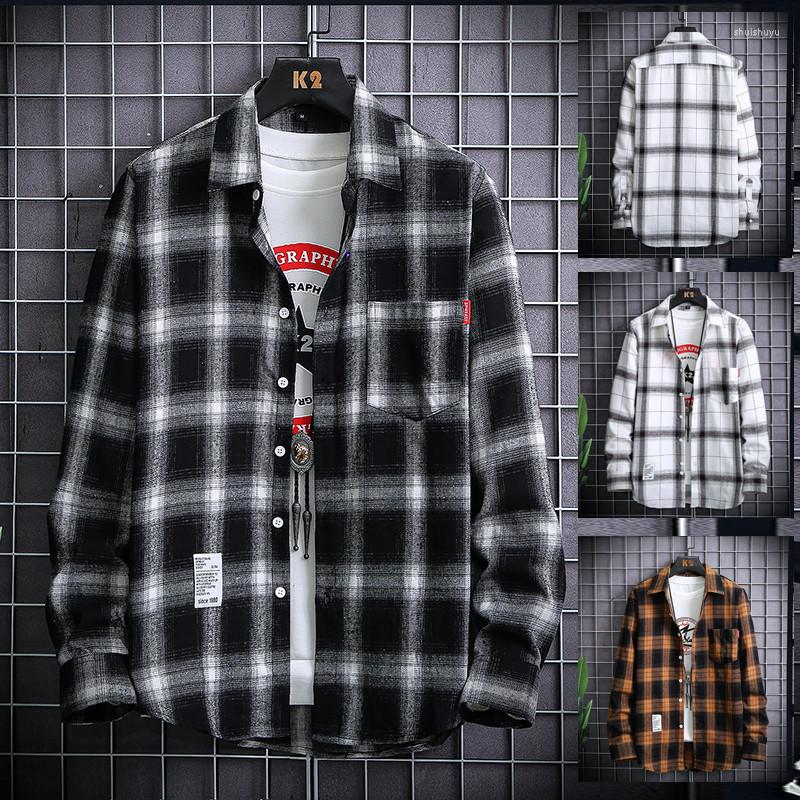 Men's Casual Shirts Men's Plaid Urban Fashion Personality Shirt Size Large Inner Trendy Clothes, Black
Men's Casual Shirts Men's Plaid Urban Fashion Personality Shirt Size Large Inner Trendy Clothes, Black