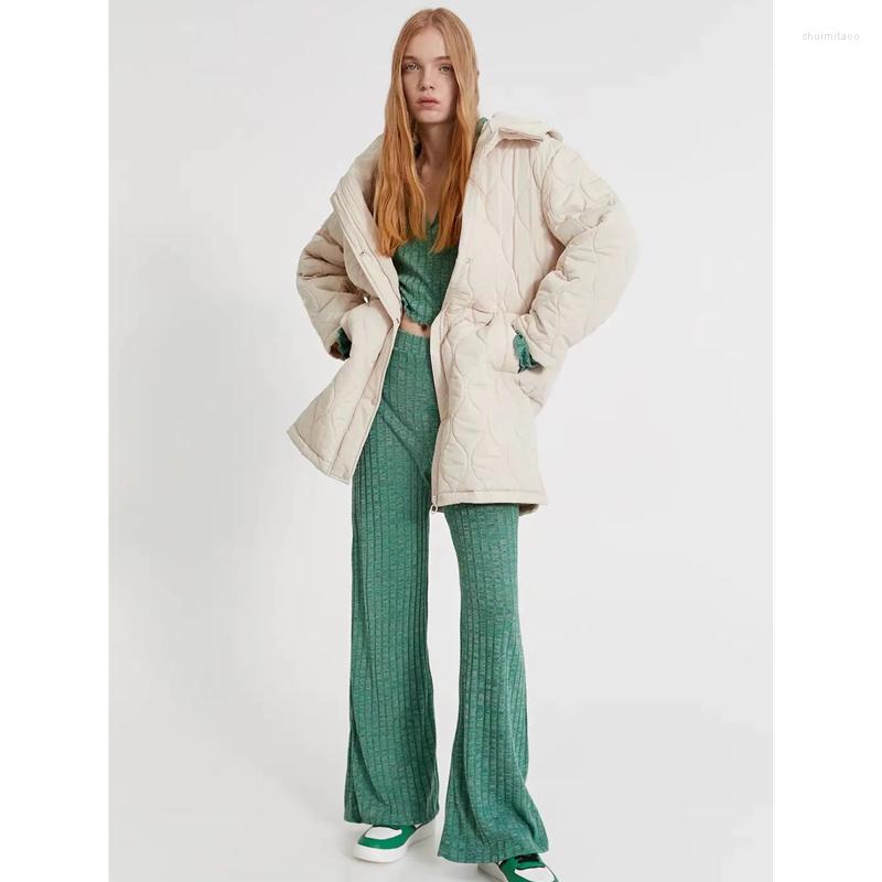 Women's Down Women Creamy-White Medium And Long Clothes Diamond Lattice Fashion Warm Hooded Coat Casual Puffer Padded Outwear Winter
Women's Down Women Creamy-White Medium And Long Clothes Diamond Lattice Fashion Warm Hooded Coat Casual Puffer Padded Outwear Winter