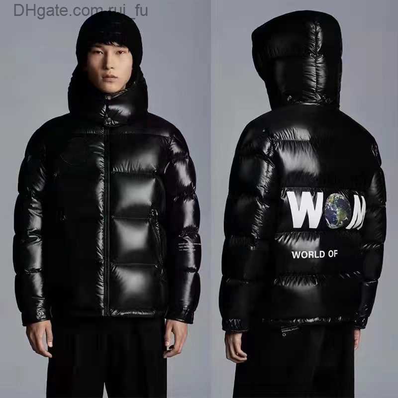 maya Designer Mens black puffer jacket FRGMT Back Earth Print Winter Parka Womens Hooded Outdoor Jackets With Zippers Complete labels ruifu, Supplement (not shipped separately)
maya Designer Mens black puffer jacket FRGMT Back Earth Print Winter Parka Womens Hooded Outdoor Jackets With Zippers Complete labels ruifu, Supplement (not shipped separately)