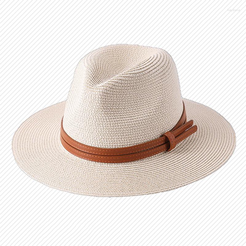 Berets Hats For Women Elegant Natural Panama Soft Shaped Straw Hat Men Wide Brim Beach Sun Cap UV Protection Chapeau Homme LM74, White
Berets Hats For Women Elegant Natural Panama Soft Shaped Straw Hat Men Wide Brim Beach Sun Cap UV Protection Chapeau Homme LM74, White