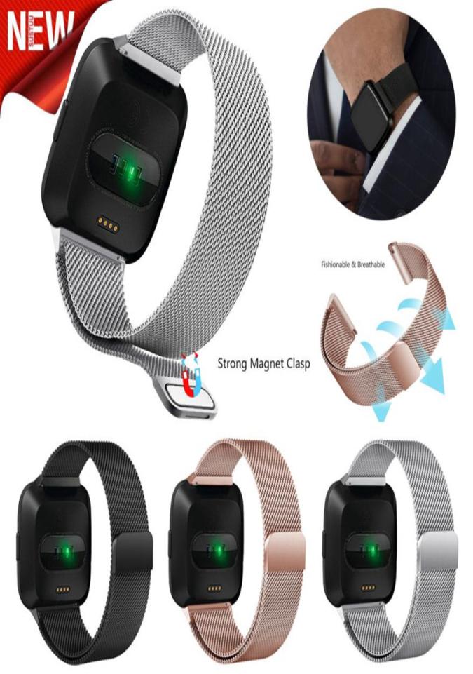 Milanese Loop Strap Wrist Band Replacement For Fitbit Versa Versa 2 Stainless Steel Watch Band Magnetic Lock Bracelet4170789
Milanese Loop Strap Wrist Band Replacement For Fitbit Versa Versa 2 Stainless Steel Watch Band Magnetic Lock Bracelet4170789