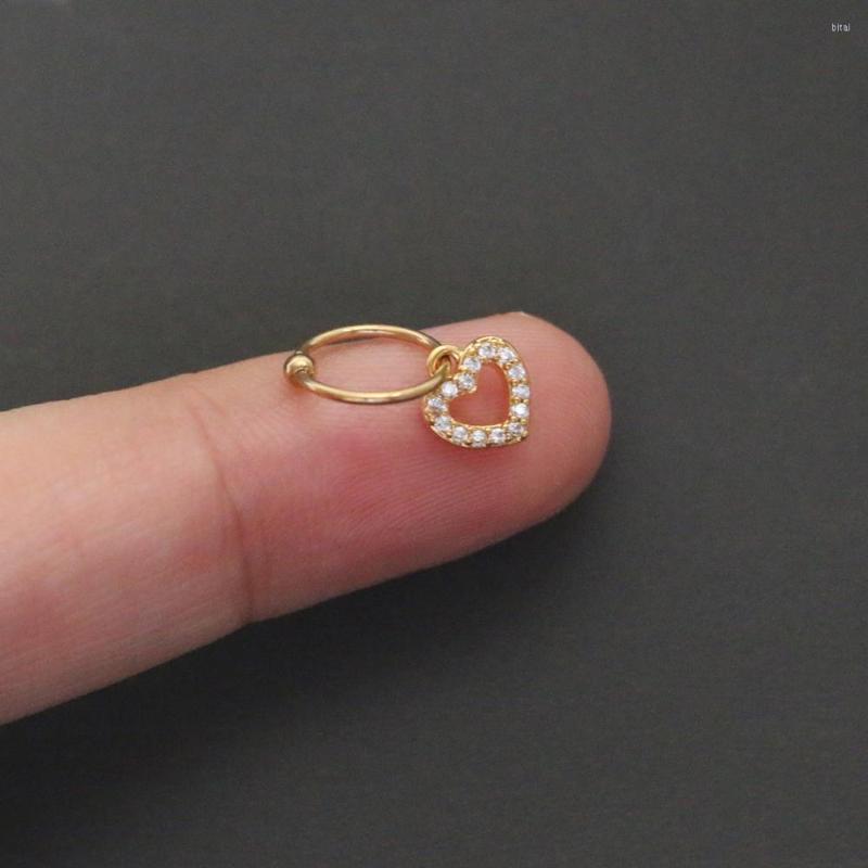 Backs Earrings 1 PCS Cute Zircon Small Hollow Heart Shape Charm Ear Cartilage Cuff Gold Color Steel Piercing Circle Earring Hoop Jewelry
Backs Earrings 1 PCS Cute Zircon Small Hollow Heart Shape Charm Ear Cartilage Cuff Gold Color Steel Piercing Circle Earring Hoop Jewelry