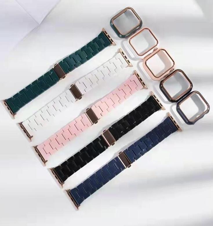 luxury designer Watchbands straps for apple watch 42mm 38mm 40mm 44mm iwatch 2 3 4 5 bands resin Strap Bracelet with case Fashion 3854197
luxury designer Watchbands straps for apple watch 42mm 38mm 40mm 44mm iwatch 2 3 4 5 bands resin Strap Bracelet with case Fashion 3854197