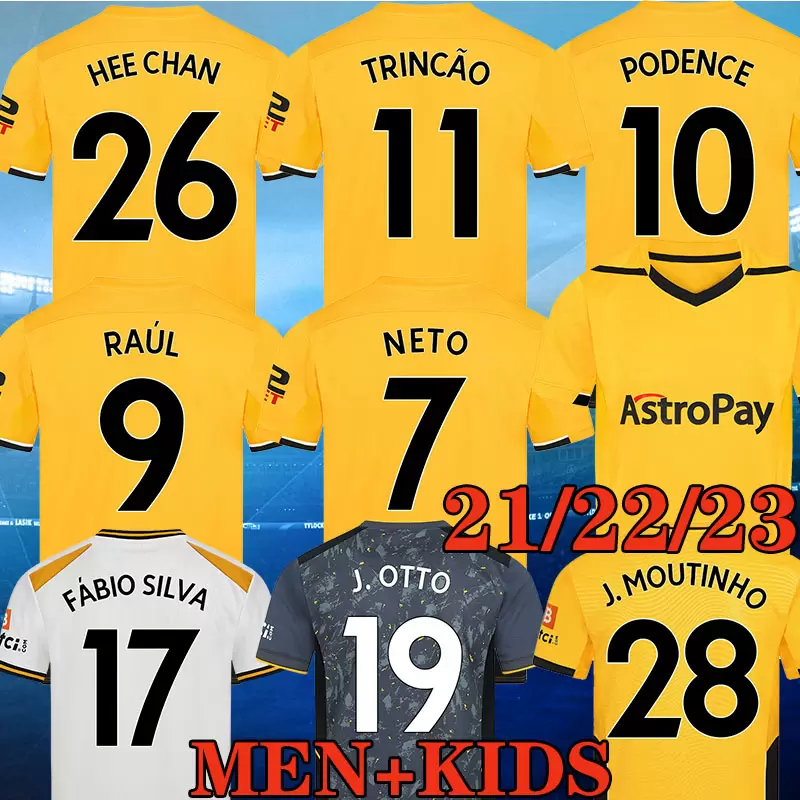22 23 Wolves Soccer Jerseys KILMAN SEMEDO RAUL NETO NEVES 2022 2023 Wanderers WHITE Wolverhampton Football Shirts Men Kids Kit shirts 273202 jersey, 21 22 home
22 23 Wolves Soccer Jerseys KILMAN SEMEDO RAUL NETO NEVES 2022 2023 Wanderers WHITE Wolverhampton Football Shirts Men Kids Kit shirts 273202 jersey, 21 22 home
