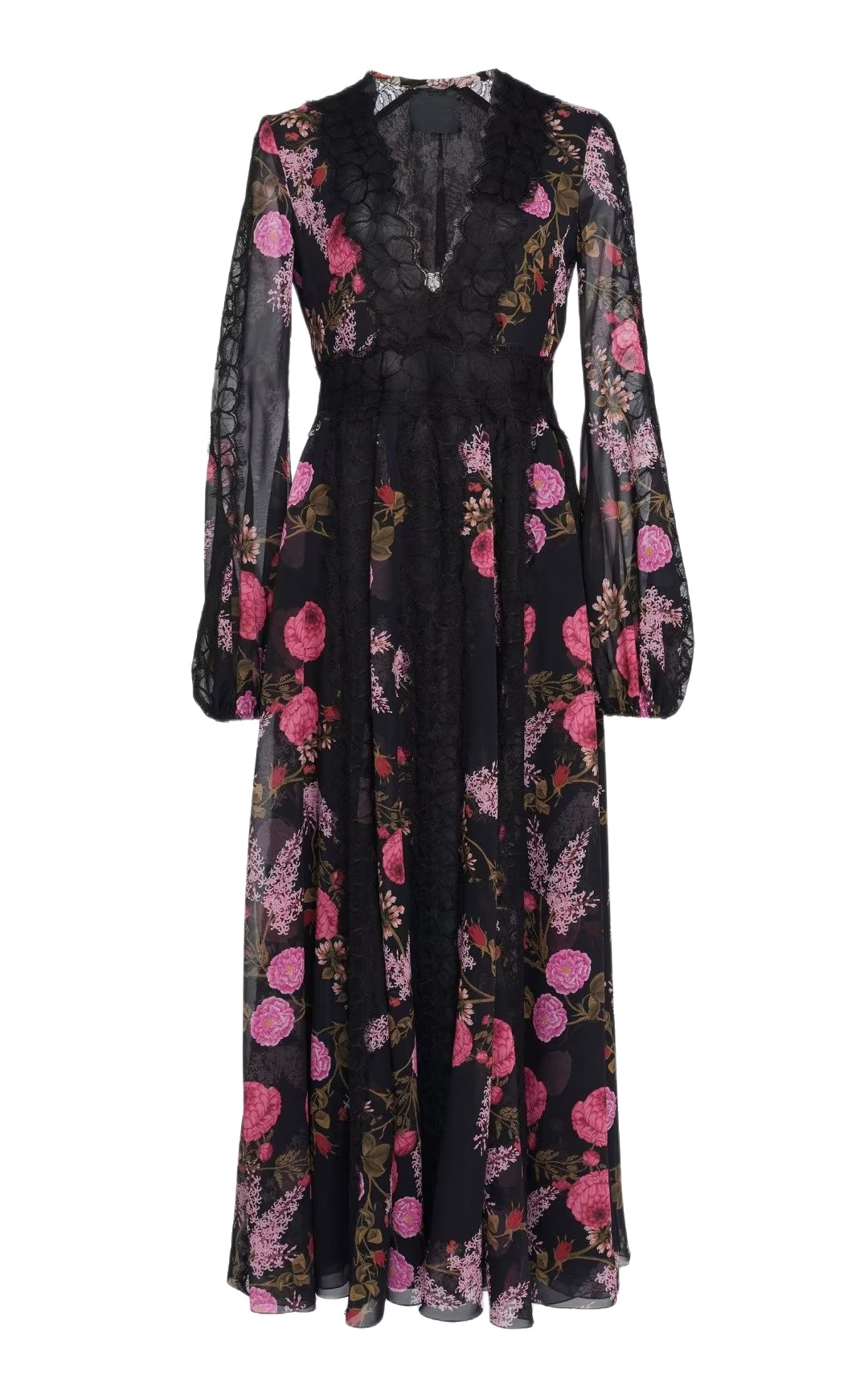 Autumn 2022 vintage V-neck lace long sleeved beautiful black printing dress, Customize
Autumn 2022 vintage V-neck lace long sleeved beautiful black printing dress, Customize