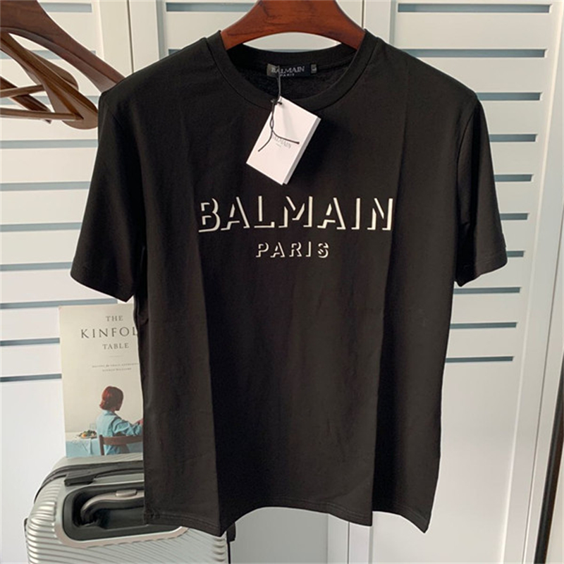 Balmain Mens Fashion Brand T Shirt Womens Round Neck Casual Black Tees Designer Size S-XL
Balmain Mens Fashion Brand T Shirt Womens Round Neck Casual Black Tees Designer Size S-XL