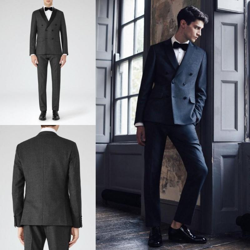 Men's Suits Smart Casual Men Tuxedos Custom Made Peaked Lapel Blazer Handsome 2 Pieces Set Wedding Party Groomsmen Wear, Navy blue
Men's Suits Smart Casual Men Tuxedos Custom Made Peaked Lapel Blazer Handsome 2 Pieces Set Wedding Party Groomsmen Wear, Navy blue