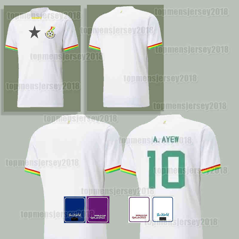 2022 2023 Ghana Soccer Jerseys THOMAS uniforms J.AYEW WILLIAMS KYEREH SULEMANA KUDUS LAMPTEY MILIVOJEVIC SAMED AIDOO AMARTEY SALISU 22 23 GYAN HARIT Football Shirts, Men (jia na)+patch
2022 2023 Ghana Soccer Jerseys THOMAS uniforms J.AYEW WILLIAMS KYEREH SULEMANA KUDUS LAMPTEY MILIVOJEVIC SAMED AIDOO AMARTEY SALISU 22 23 GYAN HARIT Football Shirts, Men (jia na)+patch