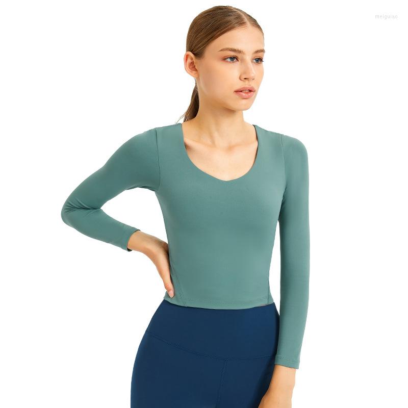 Active Shirts Women's Slim Fit Crop Tops Yoga T-shirts Solid Sports Top Long Sleeve Quick Dry Fitness Running With Chest Padded, Dou sha hong
Active Shirts Women's Slim Fit Crop Tops Yoga T-shirts Solid Sports Top Long Sleeve Quick Dry Fitness Running With Chest Padded, Dou sha hong