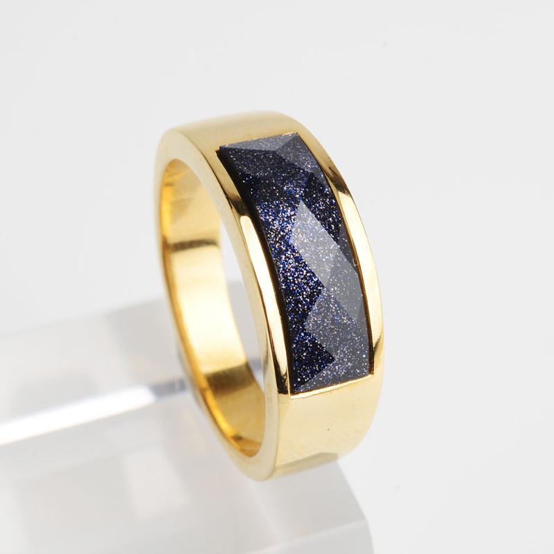 Cluster Rings Simple Men's Ring Punk Rock Smooth 316L Stainless Steel Signet With Blue Sand Cut Stone Wholesale Male Wedding Anel
Cluster Rings Simple Men's Ring Punk Rock Smooth 316L Stainless Steel Signet With Blue Sand Cut Stone Wholesale Male Wedding Anel
