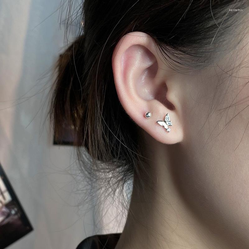 Stud Earrings S925 Sterling Silver Butterfly Sleep Without Picking Design Female Small Cute Niche Student
Stud Earrings S925 Sterling Silver Butterfly Sleep Without Picking Design Female Small Cute Niche Student