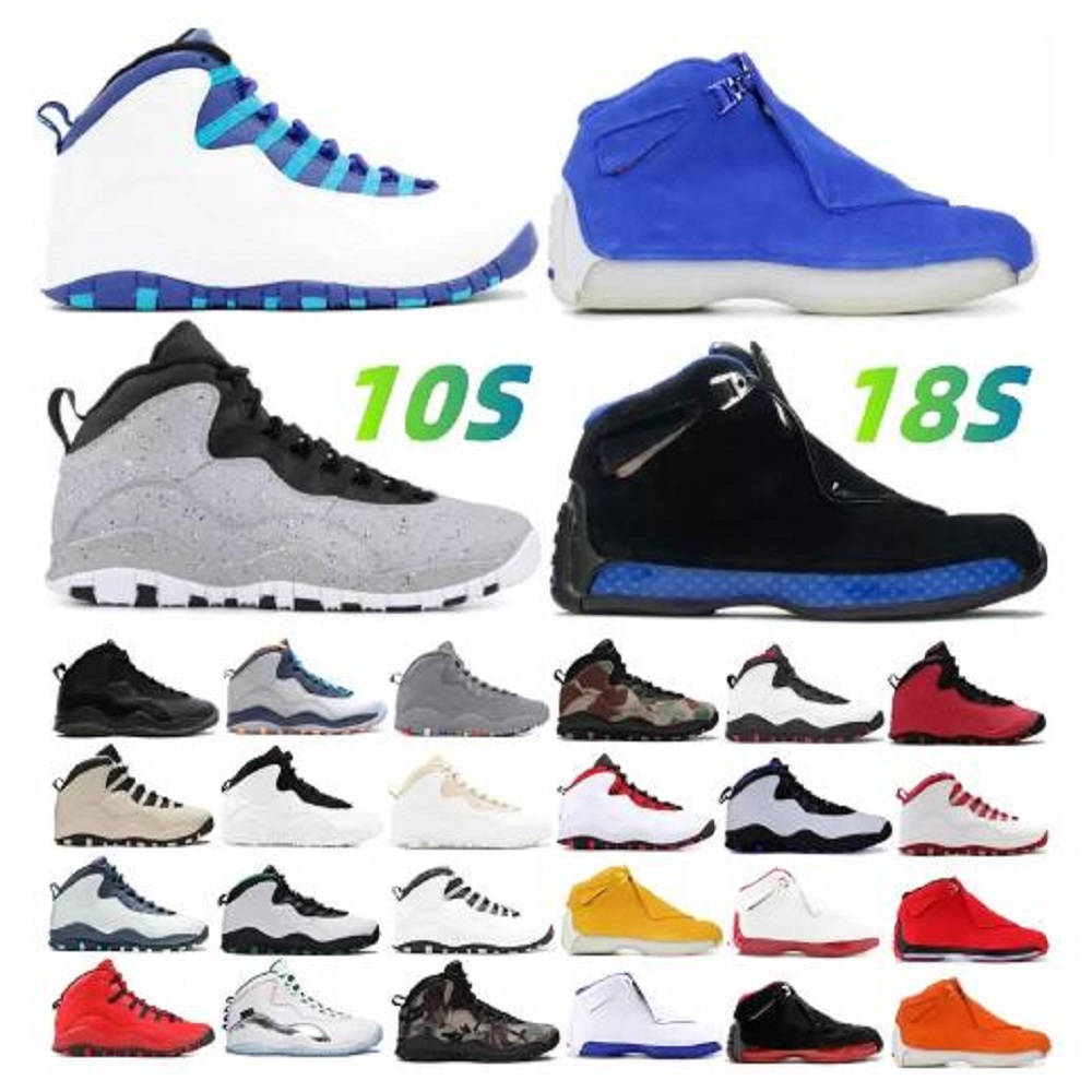 Man Men 10s 18s Basketball Shoes Seattle Wings Powder Trainers 10 18 Cool grey Drake OVO black white Tinker Chicago Sneakers size 35-46, #16
Man Men 10s 18s Basketball Shoes Seattle Wings Powder Trainers 10 18 Cool grey Drake OVO black white Tinker Chicago Sneakers size 35-46, #16