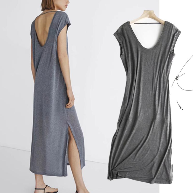 Casual Dresses Jenny&Dave Long Dress Women Summer Vestidos England Style Fashion Simple Hollow Out Sexy Basic Solid Midi Plus Size, Gray
Casual Dresses Jenny&Dave Long Dress Women Summer Vestidos England Style Fashion Simple Hollow Out Sexy Basic Solid Midi Plus Size, Gray