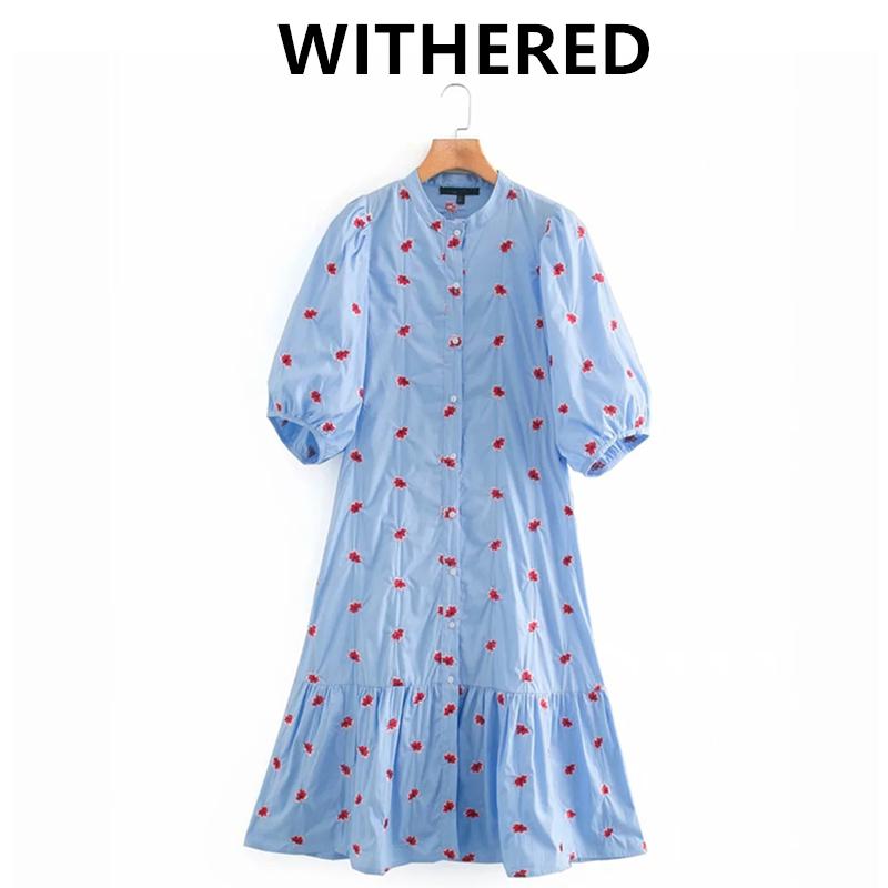 Casual Dresses Jenny&Dave Summer Dress Women Vestidos De Fiesta Noche Bohemian Indie Folk Vintage Floral Embroideried Loose Beach, Blue
Casual Dresses Jenny&Dave Summer Dress Women Vestidos De Fiesta Noche Bohemian Indie Folk Vintage Floral Embroideried Loose Beach, Blue