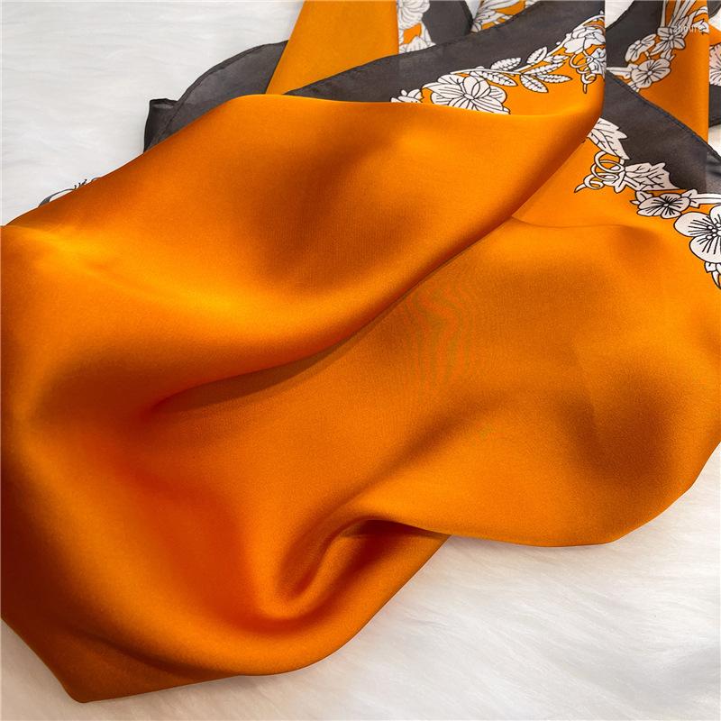 Scarves Fashion Scarf For Women Solid Color Square Neck Scarfs Female 70 70cm Floral Print Head Cute Headkerchief Bag Ladies
Scarves Fashion Scarf For Women Solid Color Square Neck Scarfs Female 70 70cm Floral Print Head Cute Headkerchief Bag Ladies