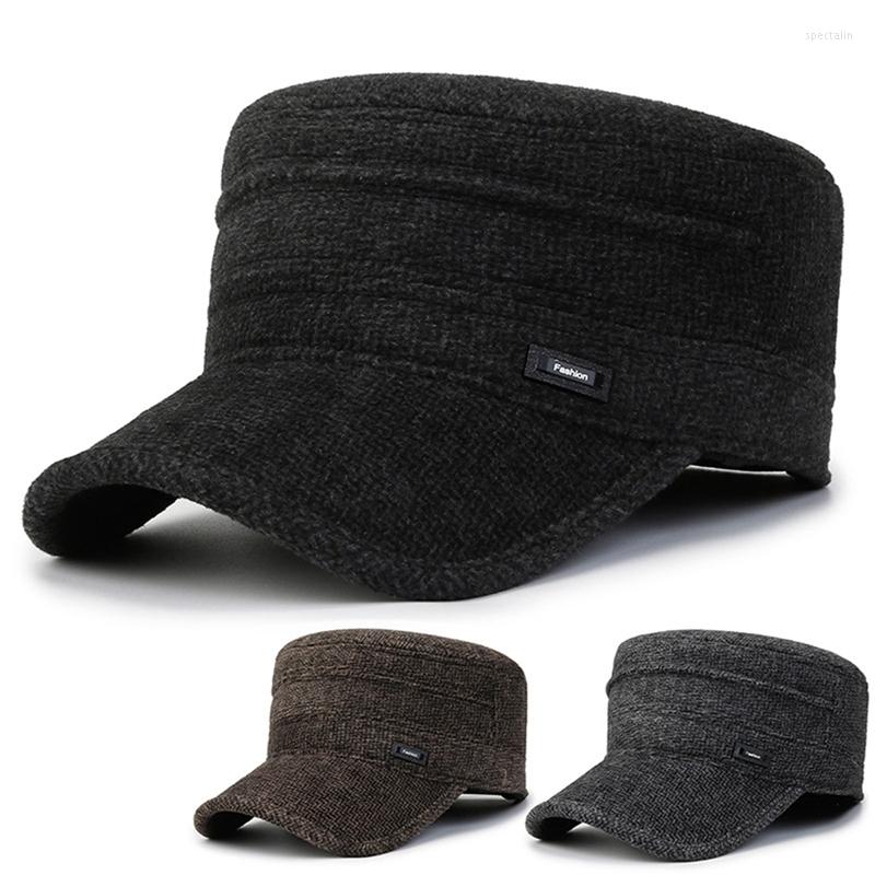 Berets Men's Winter Trend Peaked Cap Women's Simple Woolen Thickening Warm Outdoor Fishing Work Hiking Cycling Ear Protection Hat, Bk
Berets Men's Winter Trend Peaked Cap Women's Simple Woolen Thickening Warm Outdoor Fishing Work Hiking Cycling Ear Protection Hat, Bk
