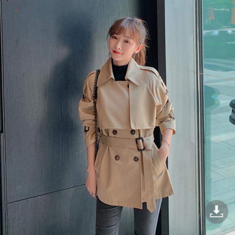 Women' Trench Coats British Style Women' Short Coat 2022 Autumn Lapel Double Breasted Sashes Clothes For Women, Picture color
Women' Trench Coats British Style Women' Short Coat 2022 Autumn Lapel Double Breasted Sashes Clothes For Women, Picture color