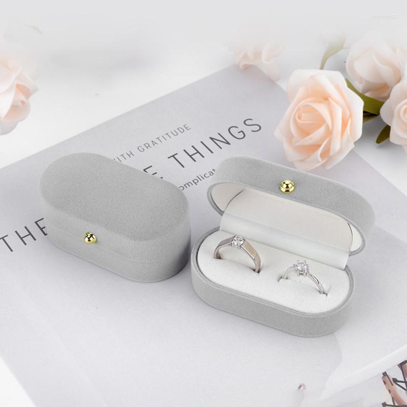 Jewelry Pouches Velvet Trinket Luxury Quality Box Organizer Double Rings Wedding Gift Showcase
Jewelry Pouches Velvet Trinket Luxury Quality Box Organizer Double Rings Wedding Gift Showcase