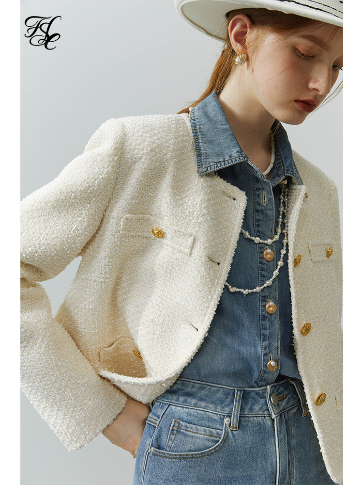 Women's Jackets FSLE Vintage Style Women Autumn Short Coat Mini Skirts Temperament Two-piece Suit Design Sense Graceful Special Female Suits 221207, White skirt
Women's Jackets FSLE Vintage Style Women Autumn Short Coat Mini Skirts Temperament Two-piece Suit Design Sense Graceful Special Female Suits 221207, White skirt