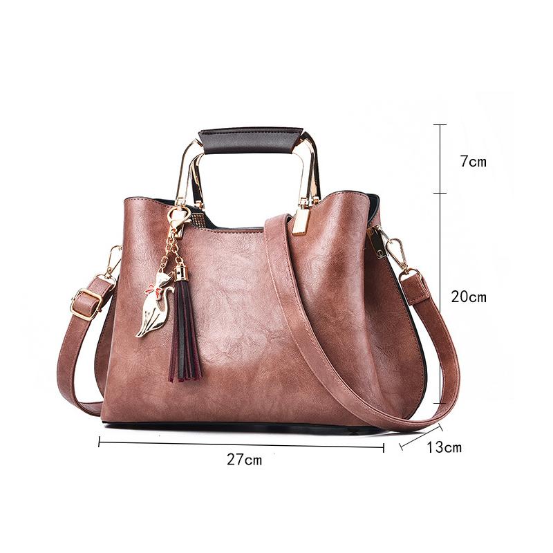 

HBP Handbag Purse ShoppingBag PU Leather Women's Tote Bag Handbags Large Capacity ShoulderBags Purses Bags 6 Color, Red