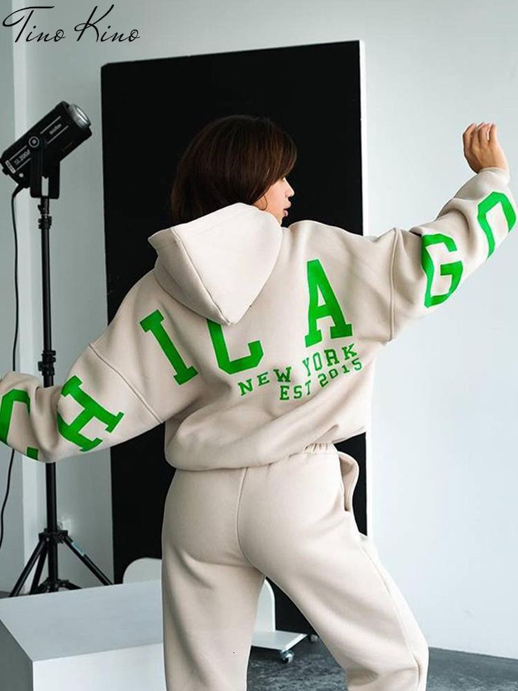 Women' Two Piece Pants Letter Casual Set Women Fleece Hooded Long Sleeve Tracksuit Autumn Winter Fashion Ladies Sport Outfits 221207, 03 white
Women' Two Piece Pants Letter Casual Set Women Fleece Hooded Long Sleeve Tracksuit Autumn Winter Fashion Ladies Sport Outfits 221207, 03 white