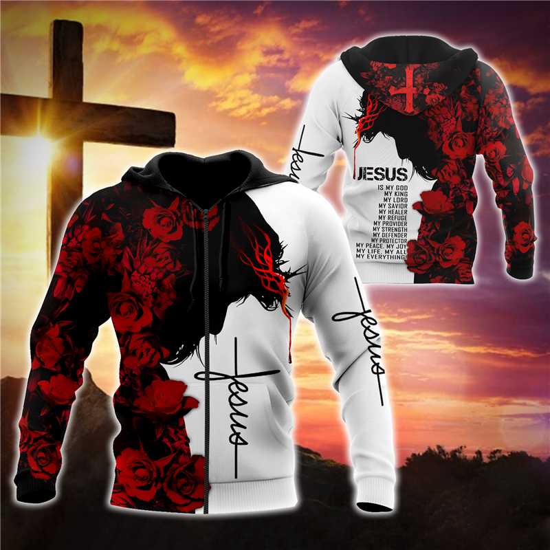 Men's Hoodies & Sweatshirts God Christian Jesus Red Rose 3D Printed Hoodie For Men/Women Harajuku Fashion Retro Hooded Sweatshirt Casual Jac, Zip hoodies
Men's Hoodies & Sweatshirts God Christian Jesus Red Rose 3D Printed Hoodie For Men/Women Harajuku Fashion Retro Hooded Sweatshirt Casual Jac, Zip hoodies