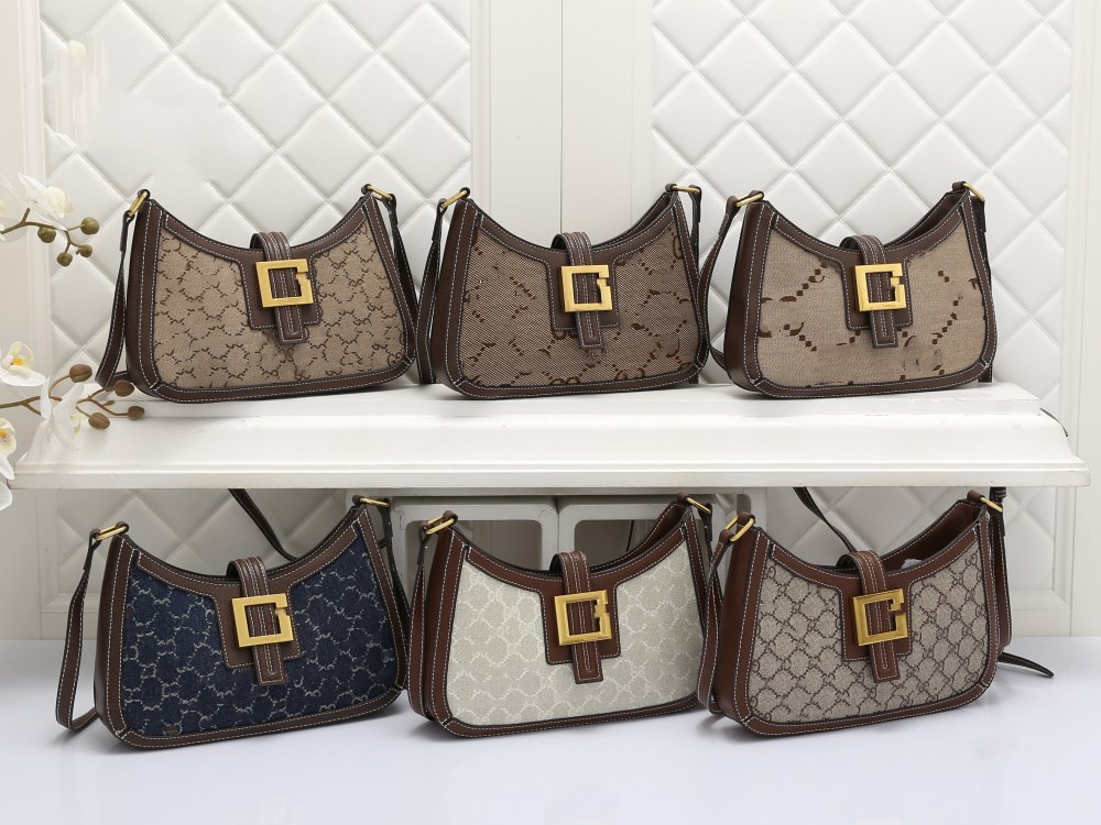 YY Luxury designer bags Double G Loop Cross Body armpit shoulder bag series Half moon Hobo Baguette Crossant Bag Monograms Women's messenger
YY Luxury designer bags Double G Loop Cross Body armpit shoulder bag series Half moon Hobo Baguette Crossant Bag Monograms Women's messenger