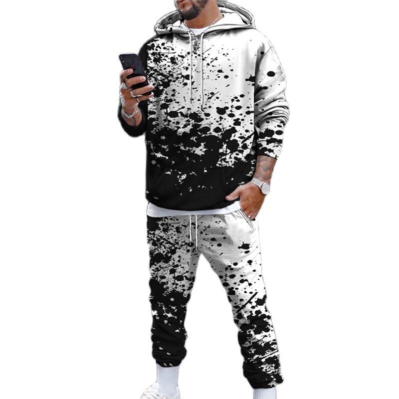 Men's Tracksuits Autumn Winter 2 Piece Set Warm Splash-Ink Print Casual Long Sleeve Oversize Hoodie Sweater Top Sweatpant Tracksuit Outfit, Nctz26 28
Men's Tracksuits Autumn Winter 2 Piece Set Warm Splash-Ink Print Casual Long Sleeve Oversize Hoodie Sweater Top Sweatpant Tracksuit Outfit, Nctz26 28