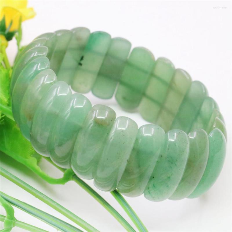Link Bracelets 8X25mm Green Aventurines Jades Bracelet Accessory Crafts Parts DIY Beads Howlite Chalcedony Women Fashion Jewelry Making
Link Bracelets 8X25mm Green Aventurines Jades Bracelet Accessory Crafts Parts DIY Beads Howlite Chalcedony Women Fashion Jewelry Making