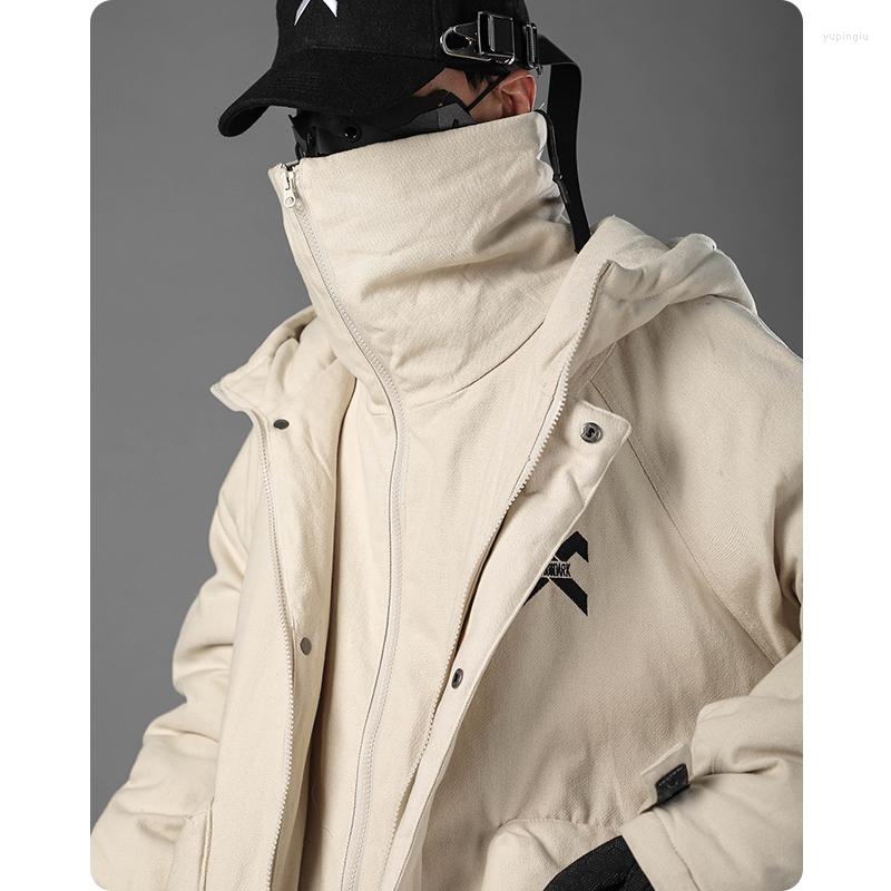 Men's Down Unisex Male Hooded Winter Coat Padding Puffer Jacket Remove The Neck Heavyweight Men'S Clothes Varsity Harajuku High Street, Black
Men's Down Unisex Male Hooded Winter Coat Padding Puffer Jacket Remove The Neck Heavyweight Men'S Clothes Varsity Harajuku High Street, Black