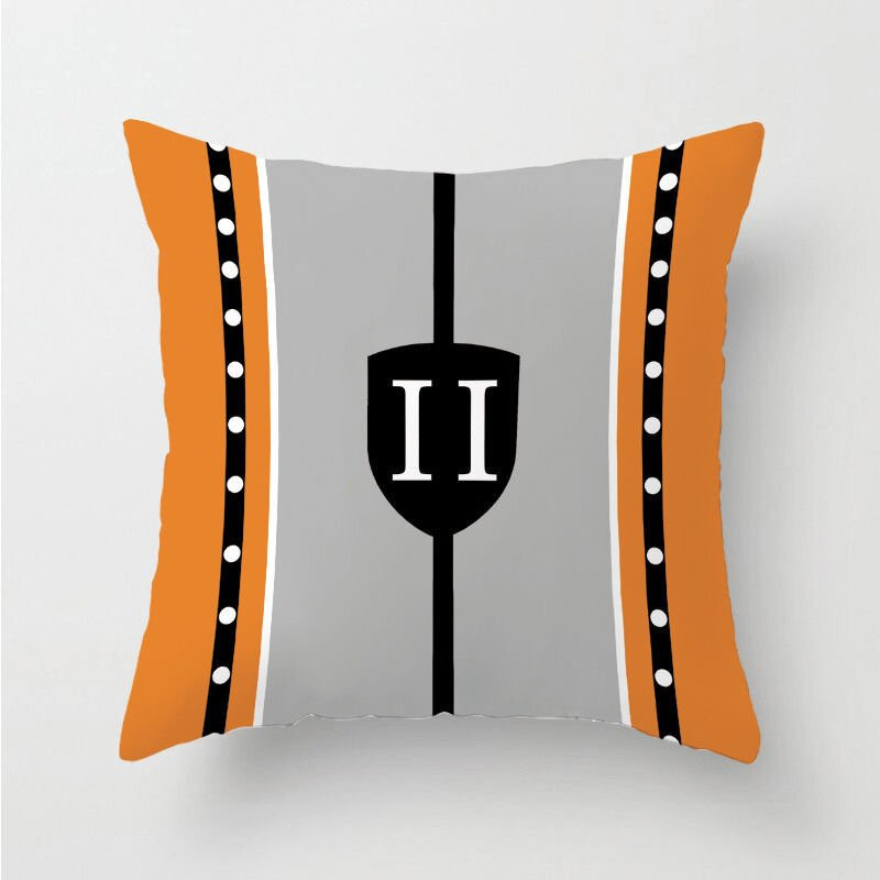 Pillow Case Decorative Luxury Designer Fashion Square Cushion Sofa Pillows Letter Printed Home Textiles Pillowcase 26W0117
