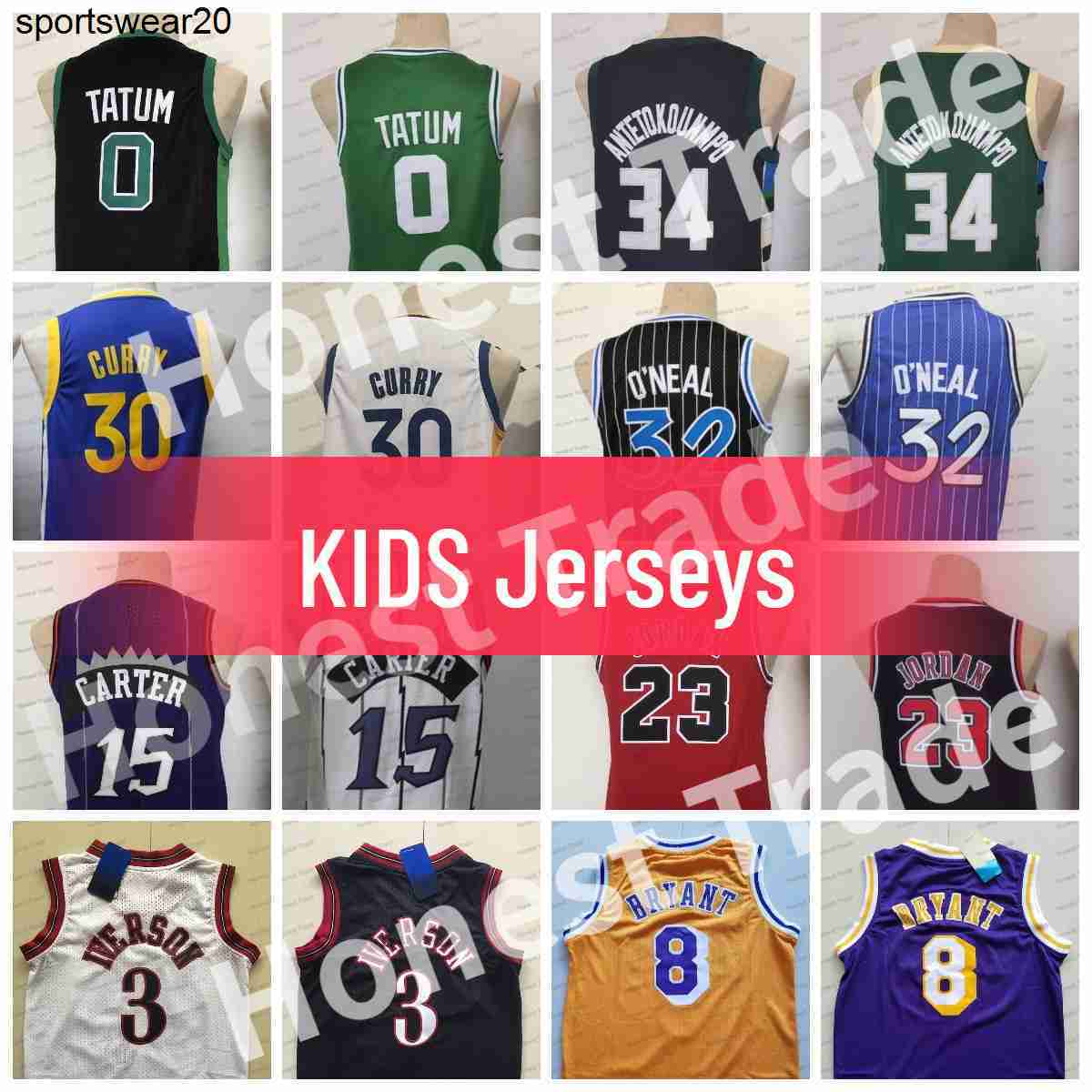 Kids 0 Tatum Basketball Jersey Shaq Vince 15 3 Allen CarterThrowback Mens New Jerseys Stitched Youth Gifts For Children, Kids jersey s-xl
Kids 0 Tatum Basketball Jersey Shaq Vince 15 3 Allen CarterThrowback Mens New Jerseys Stitched Youth Gifts For Children, Kids jersey s-xl