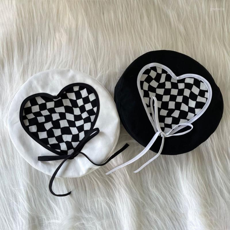 Berets Love Grid Beret Hat Fashion Brand Slyte Spring Winter For Woman Retro Girl Plaid Painter Adjustable Leisure Caps, White
Berets Love Grid Beret Hat Fashion Brand Slyte Spring Winter For Woman Retro Girl Plaid Painter Adjustable Leisure Caps, White