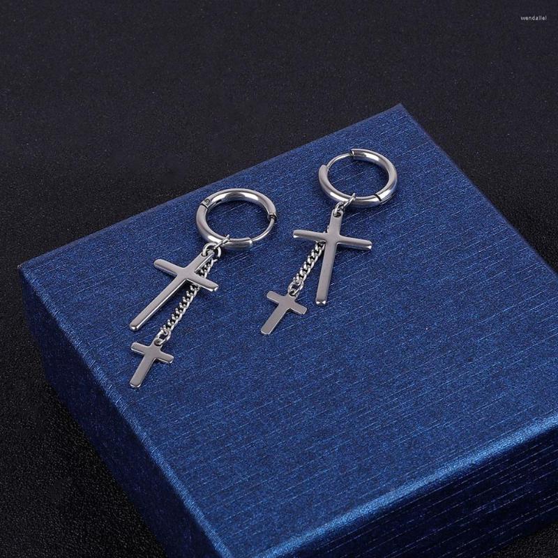 Hoop Earrings Fashion Long Tassel Unisex Punk Metal Jewelry Brincos Cross Star For Women Men Hip Hop
Hoop Earrings Fashion Long Tassel Unisex Punk Metal Jewelry Brincos Cross Star For Women Men Hip Hop