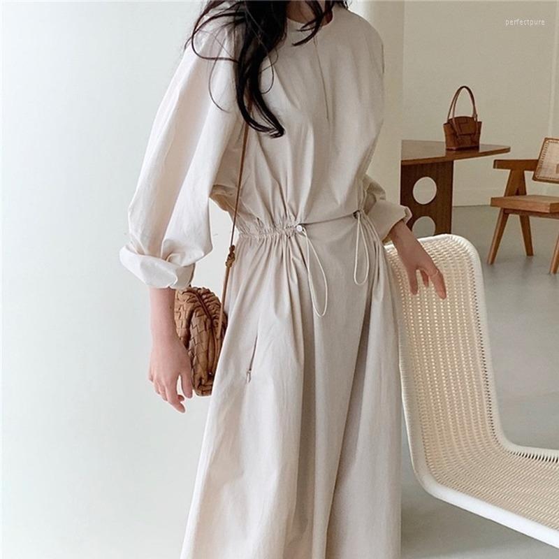 Casual Dresses 2022 Women's Autumn High Elastic Waist Lady Vintage Zipper Drawstring Oversize Long Dress
Casual Dresses 2022 Women's Autumn High Elastic Waist Lady Vintage Zipper Drawstring Oversize Long Dress