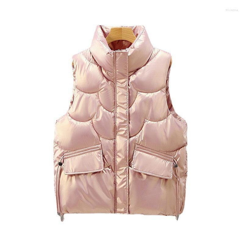 Women's Vests Solid Color Women's Cotton Vest Nice Autumn And Winter Korean Version Casual Loose Short Warm Down Padded Jacket F708, Black
Women's Vests Solid Color Women's Cotton Vest Nice Autumn And Winter Korean Version Casual Loose Short Warm Down Padded Jacket F708, Black