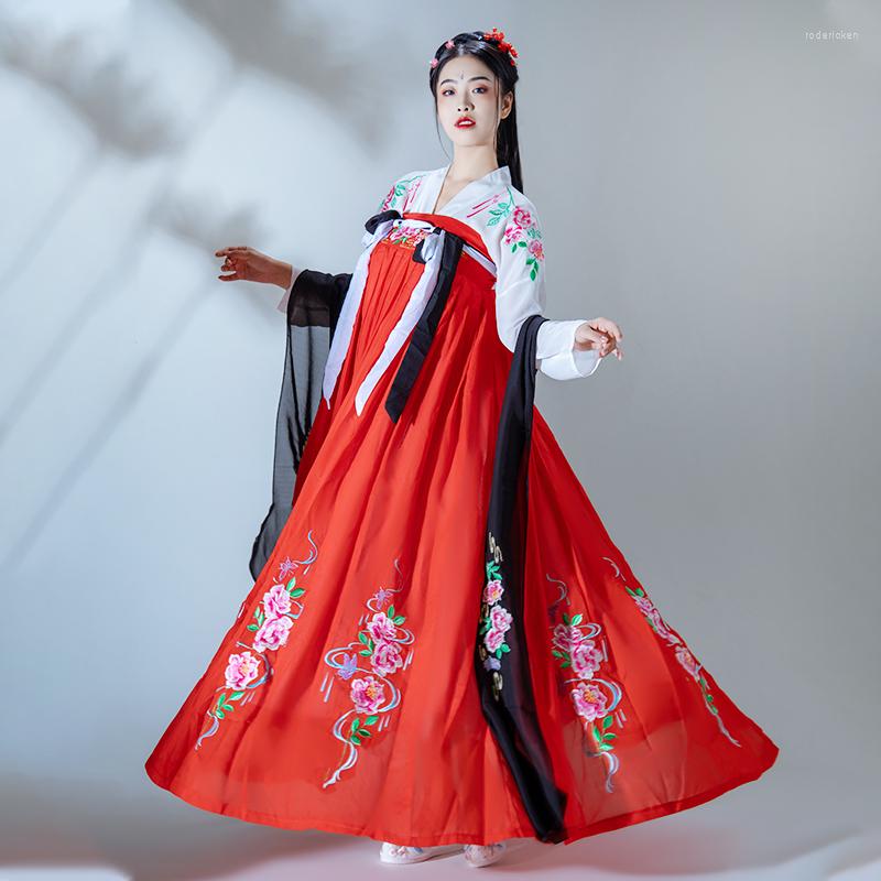 Ethnic Clothing Traditional Chinese For Ladie Hanfu Dress Fairy Cosplay Folk Ancient Year Party Embroidery Pography Wear
Ethnic Clothing Traditional Chinese For Ladie Hanfu Dress Fairy Cosplay Folk Ancient Year Party Embroidery Pography Wear