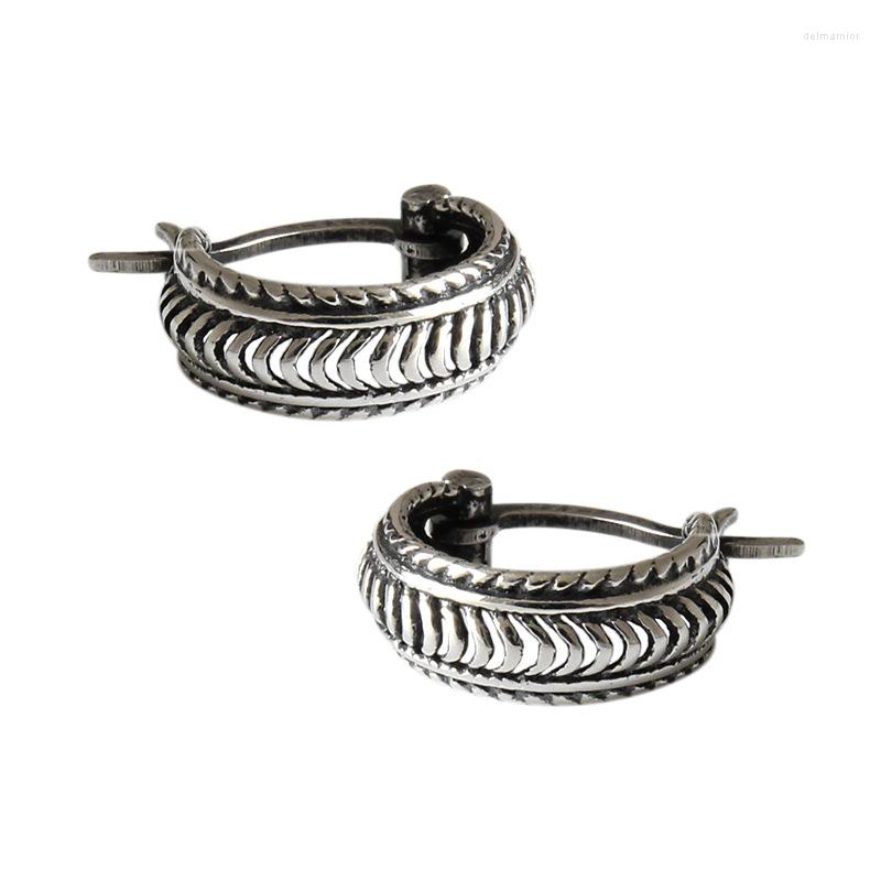 Hoop Earrings Vintage 10MM Thin &small Authentic 925 Sterling Silver Line Twisted Pattern Huggie Fine JEWELRY E97
Hoop Earrings Vintage 10MM Thin &small Authentic 925 Sterling Silver Line Twisted Pattern Huggie Fine JEWELRY E97