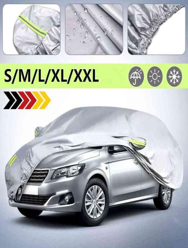 Car Covers Full Car Cover 190T Waterproof AntiUV Dustproof Outdoor Protection SUV Car Case Cover Universal For VWToyotaBMWBenzAudi2355375
Car Covers Full Car Cover 190T Waterproof AntiUV Dustproof Outdoor Protection SUV Car Case Cover Universal For VWToyotaBMWBenzAudi2355375