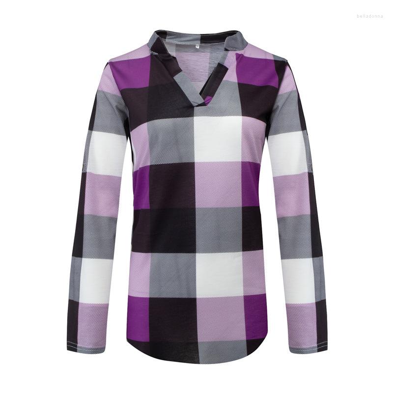Women's Blouses 2022 Autumn Vintage Classical Plaid Print V-neck Long Sleeve Casual Pullover Shirt Elegant Fashion Loose Large Size Blouse, Cg024-cs3
Women's Blouses 2022 Autumn Vintage Classical Plaid Print V-neck Long Sleeve Casual Pullover Shirt Elegant Fashion Loose Large Size Blouse, Cg024-cs3