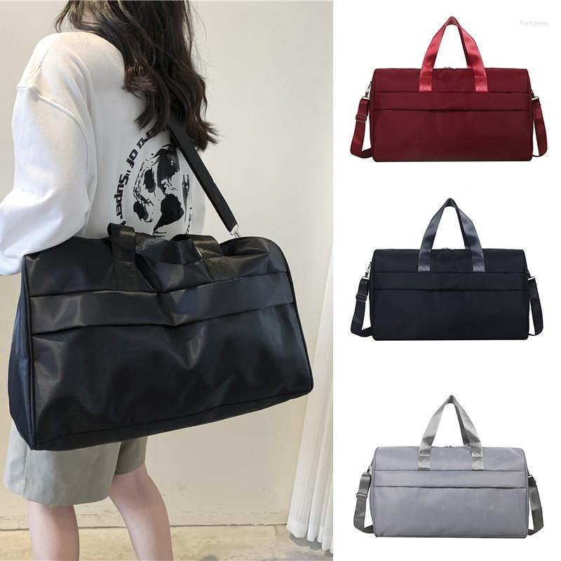 Duffel Bags Oxford Cloth Women Travel Bag Large Capacity Handbags Outdoor Leisure Storage Waterproof Weekend 2023, Black
Duffel Bags Oxford Cloth Women Travel Bag Large Capacity Handbags Outdoor Leisure Storage Waterproof Weekend 2023, Black