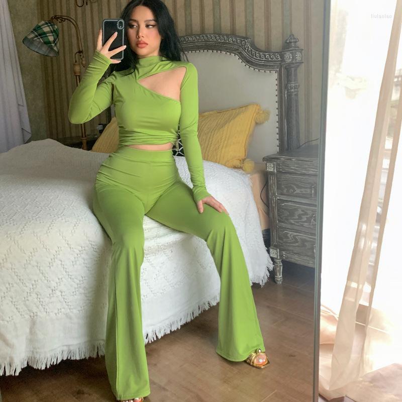 Women' Pants Women' 2022 Spring Solid Color Slim Long Sleeve Hollow Micro-Flare Fashion Casual Two-piece Suit Women, Black
Women' Pants Women' 2022 Spring Solid Color Slim Long Sleeve Hollow Micro-Flare Fashion Casual Two-piece Suit Women, Black