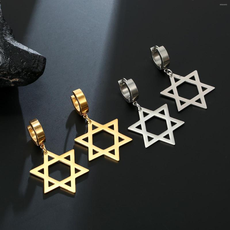Hoop Earrings My Shape Star Of David Pendant For Men Circle Drop Earring Stainless Steel Ear Clip Vintage Judaism Male Jewelry Amulet
Hoop Earrings My Shape Star Of David Pendant For Men Circle Drop Earring Stainless Steel Ear Clip Vintage Judaism Male Jewelry Amulet