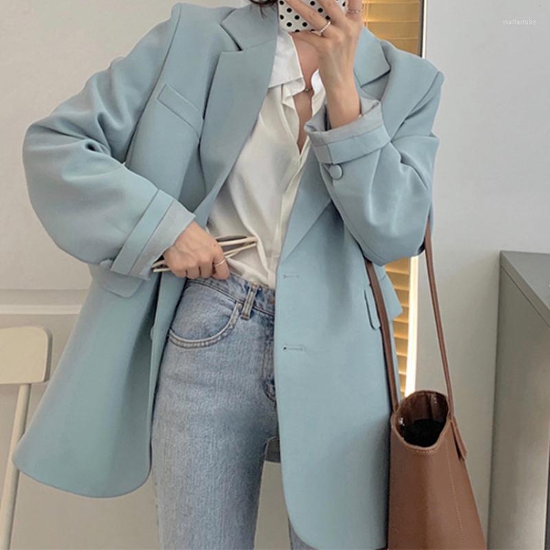 Women's Suits Spring Autumn Loose Women Jacket Blazer Casual Notched Collar Long Sleeve Female Jackets 2022 Ladies Suit Coats, Black
Women's Suits Spring Autumn Loose Women Jacket Blazer Casual Notched Collar Long Sleeve Female Jackets 2022 Ladies Suit Coats, Black