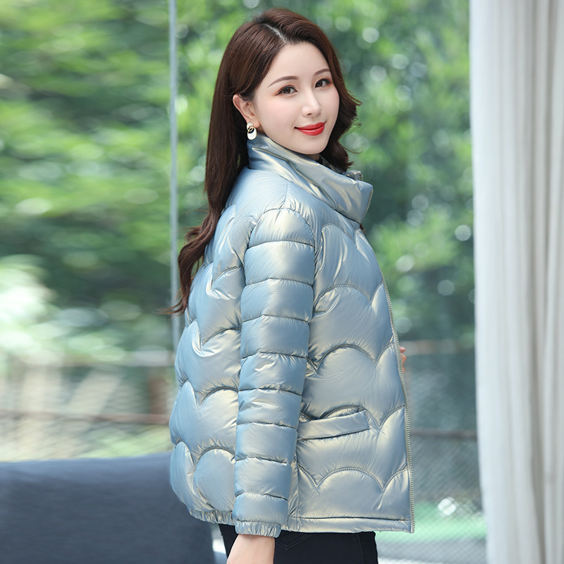Women's Down Parkas winter cotton down dres fashion 221207, Beige