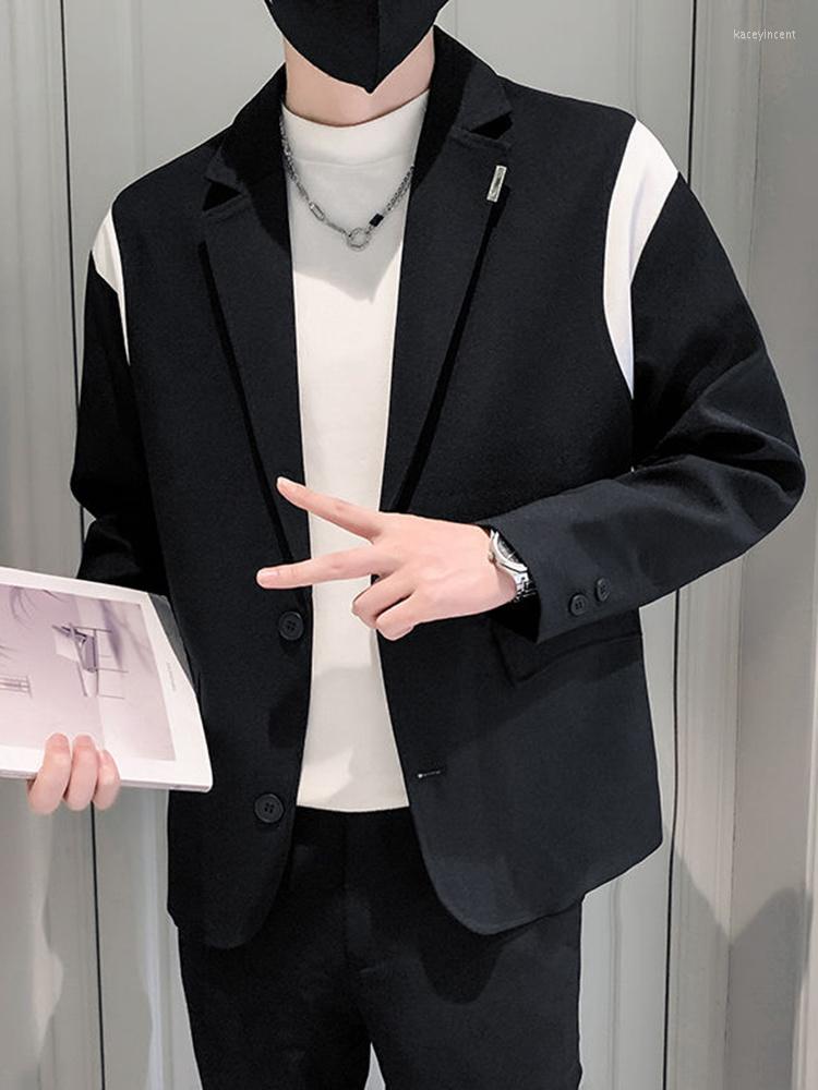 Men's Suits Suit Coat 2023 Men Autumn Fashion Brand Color Matching Korean Long Sleeve Male Jacket Casual Temperament, Black
Men's Suits Suit Coat 2023 Men Autumn Fashion Brand Color Matching Korean Long Sleeve Male Jacket Casual Temperament, Black