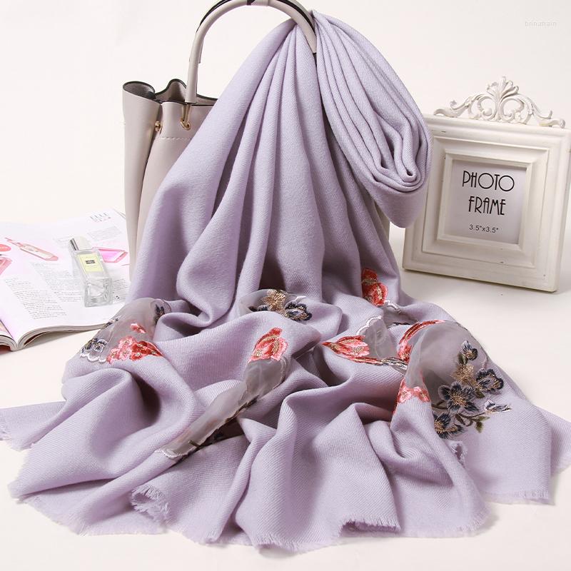Scarves Ladies Wool Embroidery Women Wedding Shawls And Wraps Bride Bridesmaid Pashmina Winter Foulard Femme Hiver
Scarves Ladies Wool Embroidery Women Wedding Shawls And Wraps Bride Bridesmaid Pashmina Winter Foulard Femme Hiver