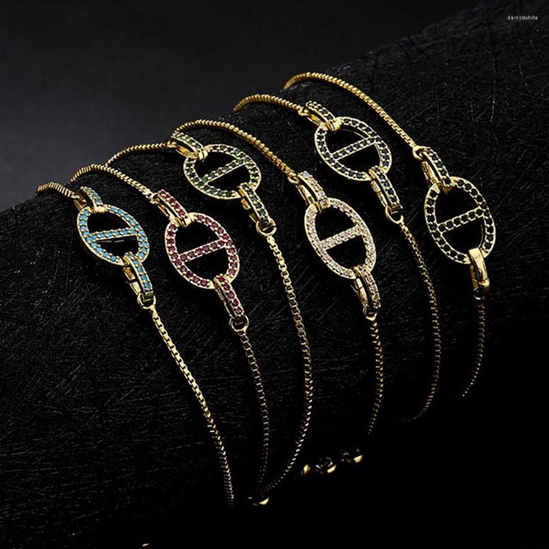 Link Bracelets Unique Design Gothic Geometric Charm Bracelet For Women Girl Colourful CZ Wedding Jewelry Gift
Link Bracelets Unique Design Gothic Geometric Charm Bracelet For Women Girl Colourful CZ Wedding Jewelry Gift