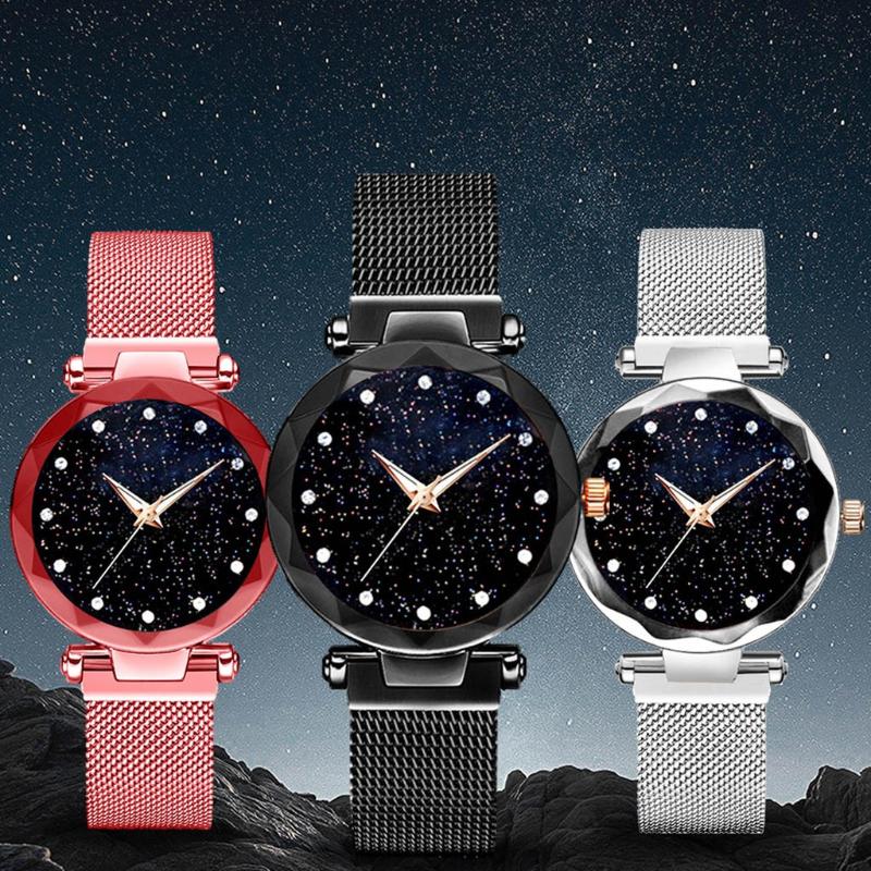 Wristwatches Montre Femme 2022 Relogio Feminino Luxury Sta-rry Sky Watch Magnetic Band Women Quartz Wristwatch Diamond Watches Clock, Blue
Wristwatches Montre Femme 2022 Relogio Feminino Luxury Sta-rry Sky Watch Magnetic Band Women Quartz Wristwatch Diamond Watches Clock, Blue